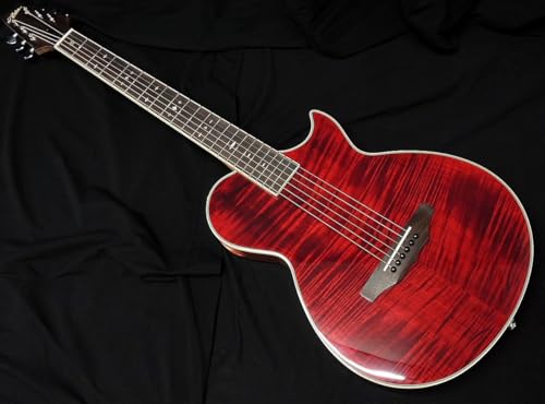 ARIA  APE-100 エレアコ　シースルーレッド　新品同様　極美品 ARIA APE-100 エレアコ シースルーレッド 新品同様 極美品